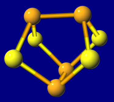 P4S4 molecule